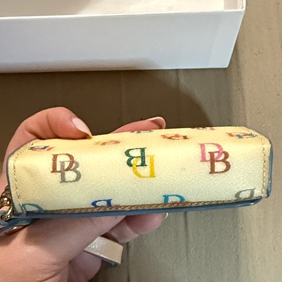 Dooney & Bourke Multicolor Logo Clutch - Picture 6 of 9